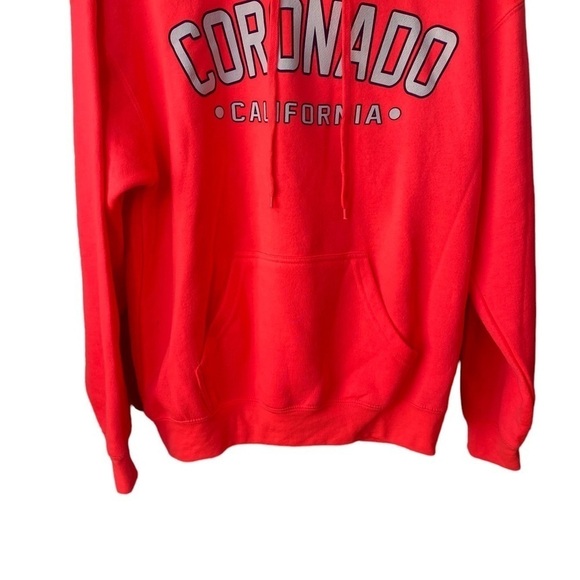 Coronado California Women's Red Hoodie - Picture 3 of 7